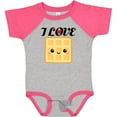 thumbnail image 3 of Inktastic Waffle Lover I Love Waffles Boys or Girls Baby Bodysuit, 3 of 5