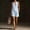 Light Blue, variant on PUMXQ Women Striped 2 Piece Matching Short Set Sleeveless Halter V Neck Tank Top High Waist Loose Shorts Oversized Casual Lounge Outfits with Side Pockets Black L