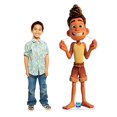 thumbnail image 4 of Cardboard People Alberto Life Size Cardboard Cutout Standup - Disney Pixar Luca (2021 Film), 4 of 5