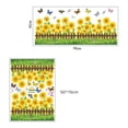 thumbnail image 5 of Pegatinas de pared con diseño de girasoles en PVC para decoración de habitaciones y baños infantiles, 5 of 5