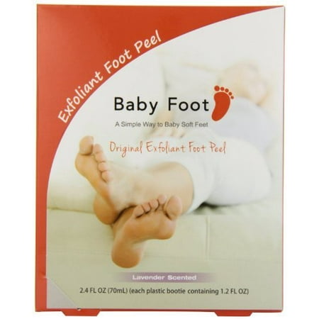 Baby Foot Exfoliant Foot Peel (1 Pair Booties - 1.2 fl.oz