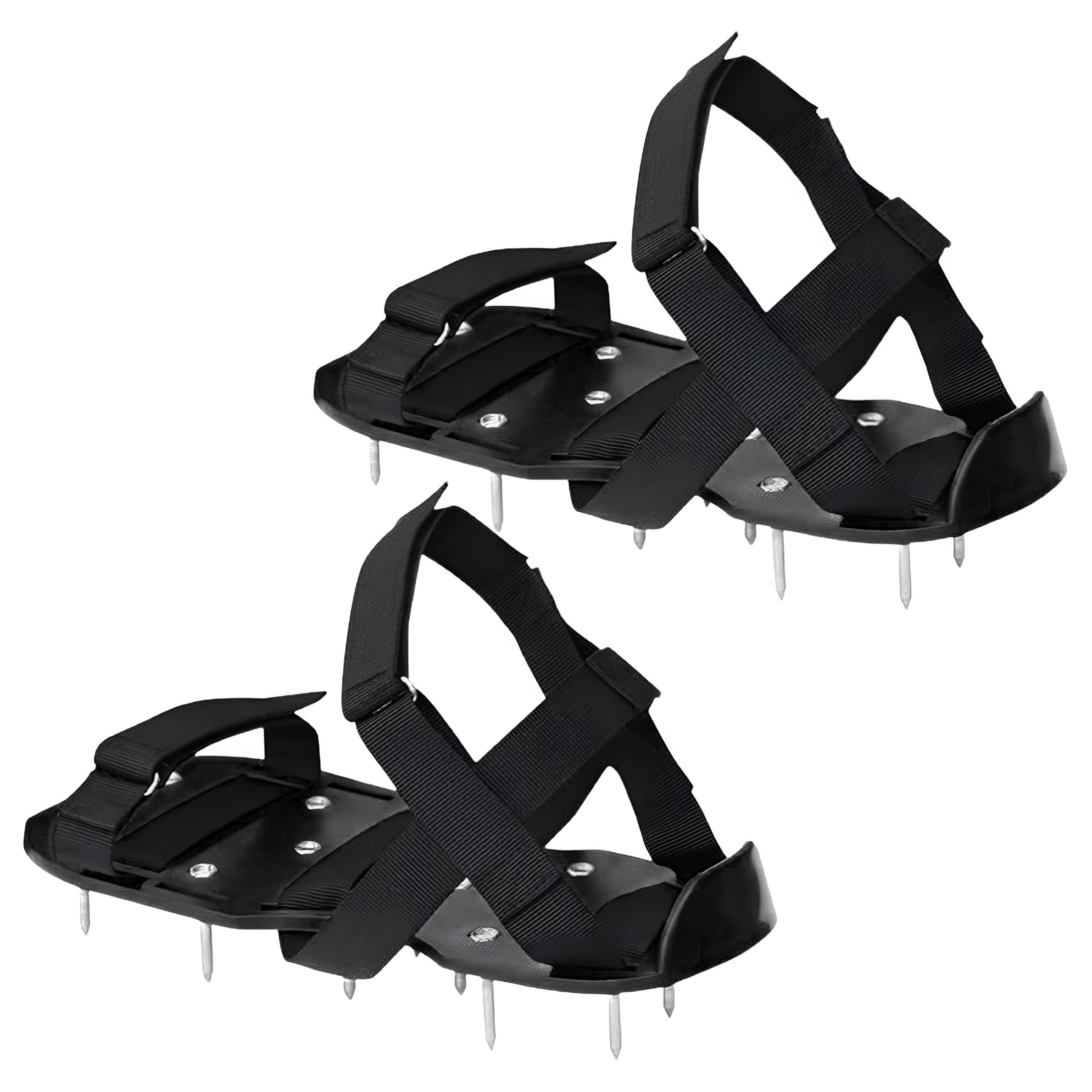 EXLEAF 2026 New Lawn Aerator Shoes with Hook and Loop Strap Adjustable Spikes Shoes Soil Yard Aerator Lawn Care Tool for Patio Garden for Lawn, Yard, Garden, Backyard, Turf
