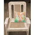 thumbnail image 2 of Carolines Treasures BB7349PW1414 Rabbit & Bubbles Watercolor Fabric Decorative Pillow, 2 of 4