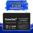 thumbnail image 2 of PowerStar 12V 15AH Sealed Lead Acid (SLA) Battery with T2 Terminals for ZB-12-12, 2 of 7