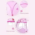thumbnail image 3 of 26-27 Popup Princess Tent with Colorful Star Print Foldable Portable Durable Easy to Store Lightweight Best Gift for Girls, 3 of 5