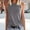 Grey, variant on SNKSDGM Female Women's Tank Tops Plus Size Cotton Ribbed Tank Tops for Women Small Round Neck Ladies Solid Color Vest Sleeveless Summer T Shirt Round Neck Top L