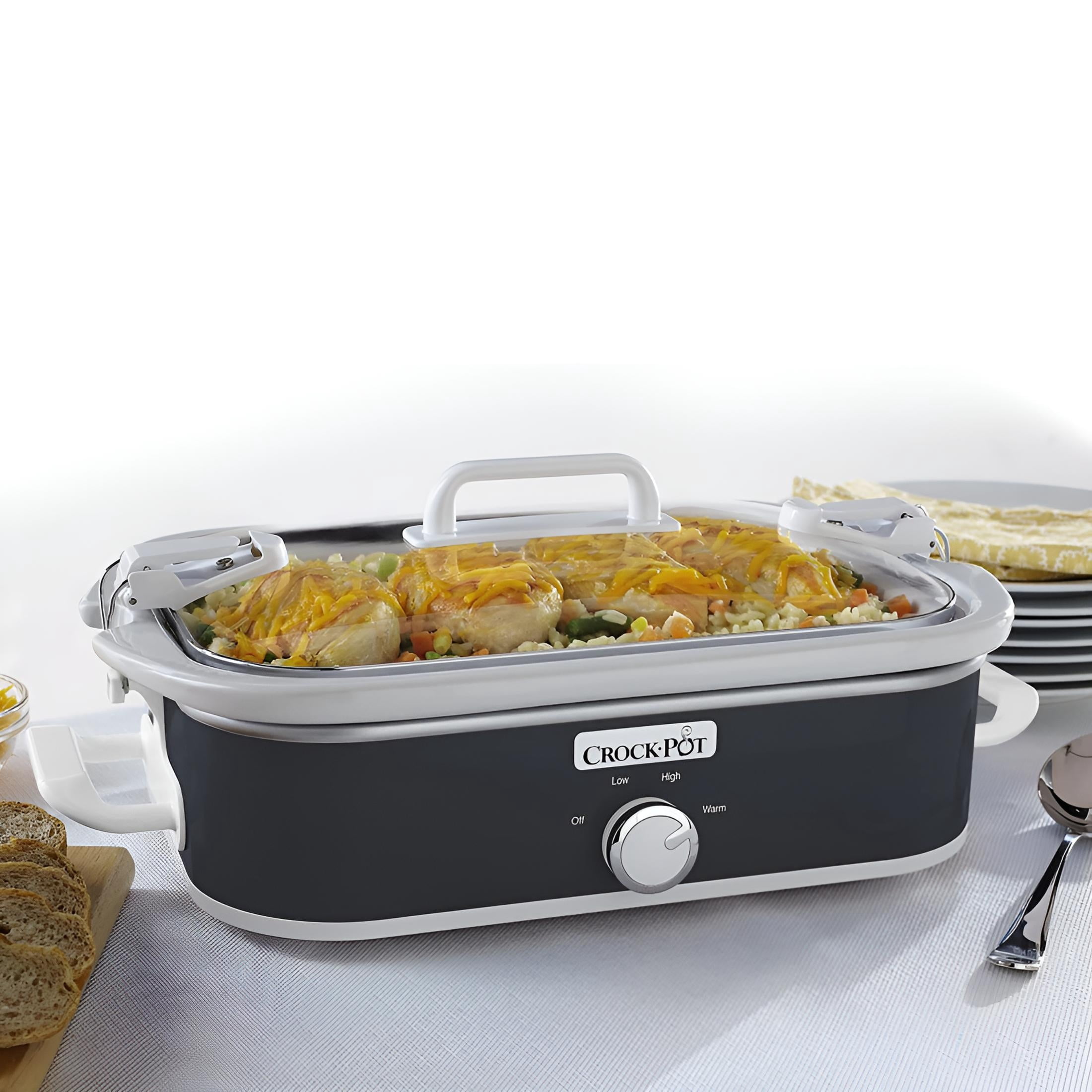 Crock-Pot Original Slow Cooker - Charcoal Gray