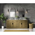 thumbnail image 4 of Elegant Kitchen and Bath Alden 84 inch Double Bathroom Vanity in Chestnut Brown, 4 of 10