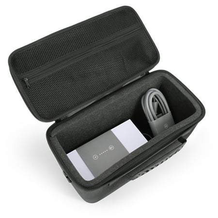 CASEMATIX - Travel Case for Starlink Gen 3 High Performance Wi-Fi Wireless Router and Compact V3 Satellite Dish Accessories - Black