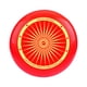 thumbnail image 1 of Disco volador portátil de 11 pulgadas de diámetro, accesorio deportivo profesional para Navidad. Rojo, 1 of 8