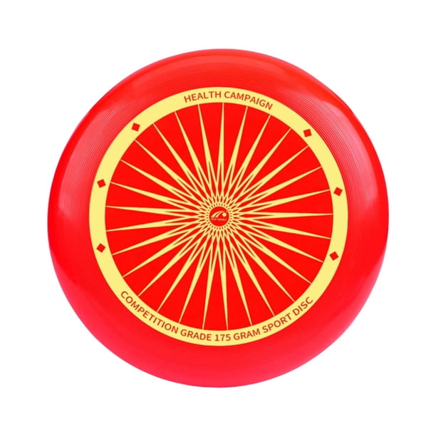 Disco volador profesional Favors Fácil de jugar PE Accesorios de alto rendimiento Rojo