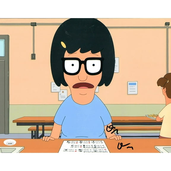 Dan Mintz Signed Autographed 11X14 Photo Bob's Burgers Tina Belcher JSA AX26385