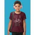 thumbnail image 2 of Ride A Cool Bike T-Shirt Juniors -Image by Shutterstock,  x-Large, 2 of 4