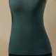 thumbnail image 5 of Ropa interior térmica Tops de moda para mujer de invierno sin mangas de cuello redondo cómodas camisetas sin mangas lisas regulares blusa de poliéster para mujer, 5 of 8