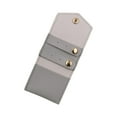 thumbnail image 2 of Milageto Jewelry Organizer Gift Foldable Jewelry Roll Bag for Earrings Necklace Rings Gray, 2 of 8