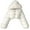 White, variant on UJNDER Women Short Hooded Warm Plush Splicing Jacket Long Sleeve Outerwear for Women Grey XXXXL