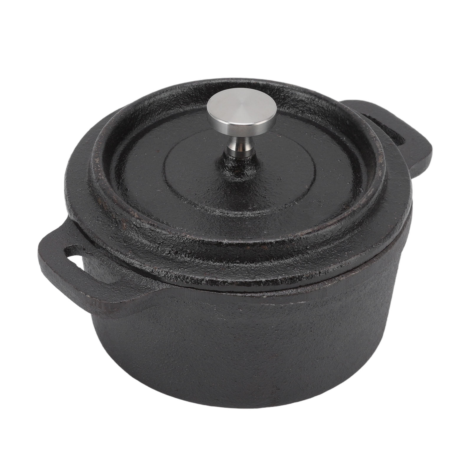 Octpeak Pot Accessories,19.5cm Dutch Oven Lid Lifter Cast Iron Dutch Oven Lid Lifter with Spiral Handle for Outdoor Camping Hiking,Lid Lifter for