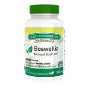 Boswellia BosPure 75% Boswellic Acids (10% AKBA - High Potency), NON GMO 300mg (180 Vegecaps)
