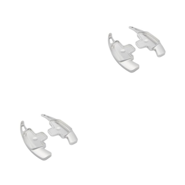 Kenally Palancas de cambio de volante de 2 piezas, palancas de cambio de marchas, reparación de accesorios modificados, reemplazo para Type1 NO1