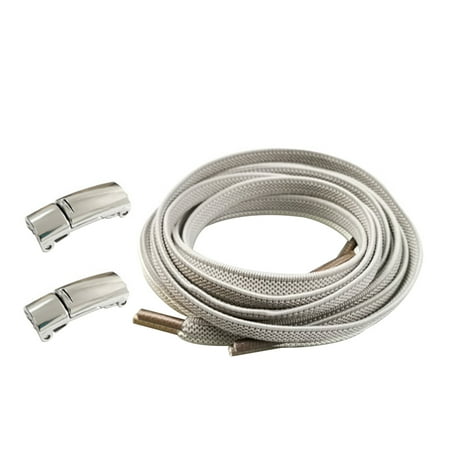 

Ekeka Clearance ! Sneakers Running Magnetic Buckle Universal Lazy No Tie Flat Elastic Shoelaces