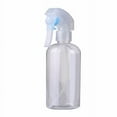 thumbnail image 1 of Fine Mist Spray Bottle 250ml | Transparent Refillable PET Container | PP PE Nozzle | Multipurpose for Ethanol Cosmetic Water Lotion Plant Hair Cleaner | Single Pack | 250ml Capacity, 1 of 2