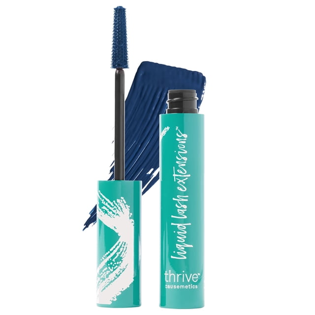 Extensiones de pestañas líquidas Mascara Thrive Causemetics Nola Blue