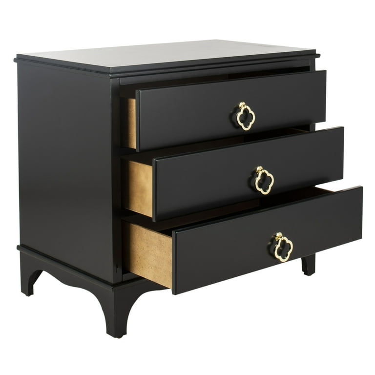 Hannon 3 drawer contemporary nightstand online