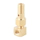 thumbnail image 1 of Adaptador de manómetro de de 1 pieza, accesorio de herramientas, reemplazo de ajuste de alta calidad para manómetro de aire Del Sol 93-97, DYNWAVEMX Adaptador de perno de banjo, 1 of 8
