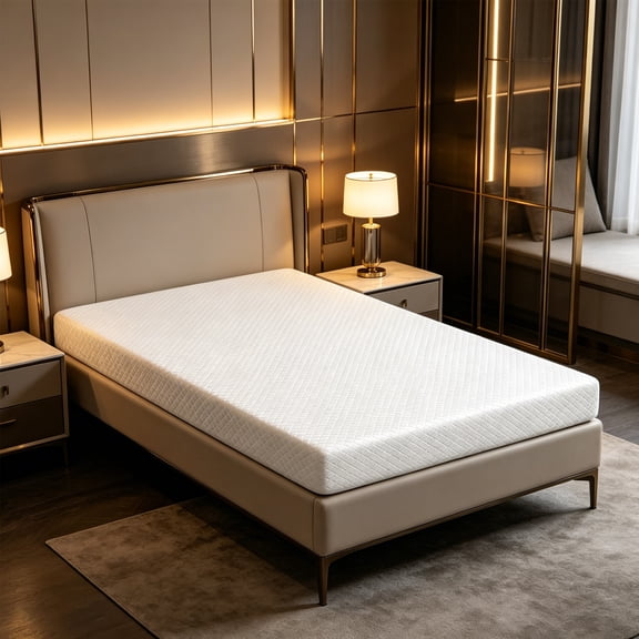 YRLLENSDAN,5 inch Twin Mattress, Gel Memory Foam Mattress in a Box, Medium Comfort,twin beds mattresses,twin size mattresses,CertiPUR-US