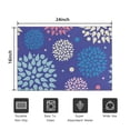 thumbnail image 5 of Colorful Floral Dots Pattern Door Rugs,Washable Non Slip Door Mats Indoor,Decorative Door Mats,Entry Mat Indoor for Entrance,Bedroom,Kitchen,Bathroom,16"x24", 5 of 6