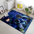 thumbnail image 2 of Final Fantasy - Alfombra de piso de franela con estampado artístico, suave, antideslizante, para sala de estar, dormitorio, niños, área de cocina100x150cm (39x59 pulgadas)100x150cm (39x59 pulgadas) zhangmengya unisex, 2 of 2