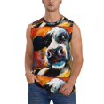 thumbnail image 1 of Balery Cow Camisetas sin mangas para hombre, absorbe la humedad y protege contra el mal olor.-3X-Large, 1 of 7