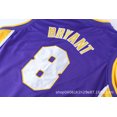 thumbnail image 3 of Lakers Kobe No.8 V-neck embroidered jersey purple yellow basketball suit men's sports suit, 3 of 5