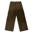 thumbnail image 5 of Bibifish Womens Cargo Pants Oversized Fit Versatile Utility Pants Casual Solid Color Workout Trendy Ladies Trousers With Multiple Pockets, 5 of 5