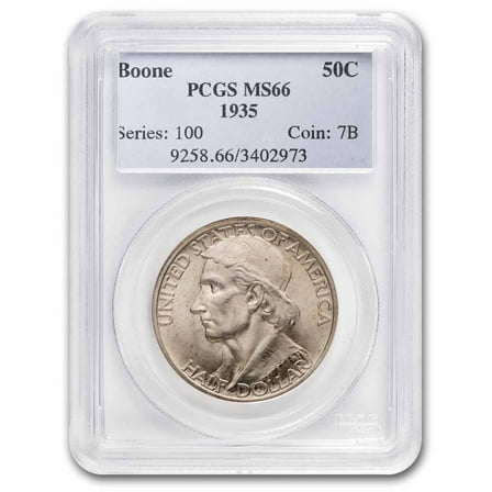 1935 Boone Half Dollar MS-66 PCGS