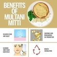 thumbnail image 2 of Livshine Natural Multani Mitti / Stone for / Fuller's Earth/Calcium Bentonite Clay / for All Skin Type / Face Pack And Hair Pack / (Multani Mitti Stone 849 Gram), 2 of 3