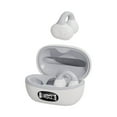 thumbnail image 1 of Auriculares deportivos inalámbricos con clip y estuche de carga. Blanco Gris, 1 of 9