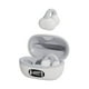 thumbnail image 1 of Auriculares deportivos inalámbricos con clip y estuche de carga. Blanco Gris, 1 of 9
