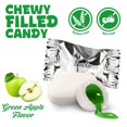 Silver Foils Chewy Filled Sweet and Sour Candy, 1Pound Bag of Silver
