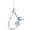 Blue, variant on Phone Cute Crystal Beaded Bow Aesthetic Universal Cell Phone Lanyard Wrist Strap Accessories for Bag Camera Pendants Decor-Blue