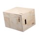 thumbnail image 3 of Cajón de madera 3 en 1 para ejercicios de agilidad y saltos, equipo multiusos para ejercicios de escalón 7.9x8.7x13.8 pulgadas, 3 of 8