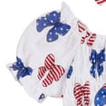 thumbnail image 5 of Ymyiu Baby Rompers Girl Summer Newborn Baby Girl Summer Outfit Romper Jumpsuit Infant Clothes 6 12 Months (White,6-12 Months), 5 of 6