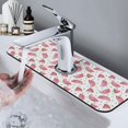 thumbnail image 7 of Sikiie Watermelon Splash Guard for Sink Faucet-1 PC Super Absorbent Fast Drying Mat Sink Gadgets-Splash Guard for Kitchen, Sink Mat, 7 of 7