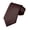 Brown Coffee, variant on Solid Color Tie Mens Necktie for Business and Wedding
