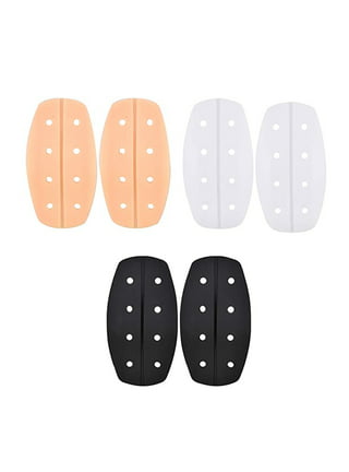 2 Pairs Silicone Bra Straps Cushions Non-slip Shoulder Dents Protector Pads  