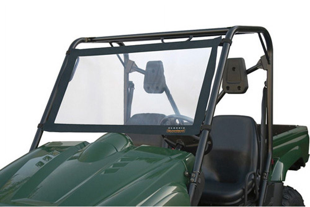 Classic Accessories QuadGear UTV Front/Rear Windshield, Fits Polaris Ranger '02 - '08 models, Black