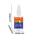 thumbnail image 3 of Pgyong Multi Purpose Welding Adhesive Strong for Plastic Ceramic Wood Metal Application for Repairing Cracks 50ml, 3 of 8