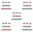 thumbnail image 3 of Guardoinrt 12PCS Flag Flags Banner Hand Waving National Flag Pride Flag Mexico 5Set, 3 of 6
