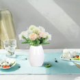 thumbnail image 4 of Juego de 2 ramos de flores de peonías artificiales, hortensias blancas, peonías falsas, flores desmontables, ramo de novia, decoración floral, boda, fiesta, decoración del hogar y jardín Sailing Electrónica, 4 of 5
