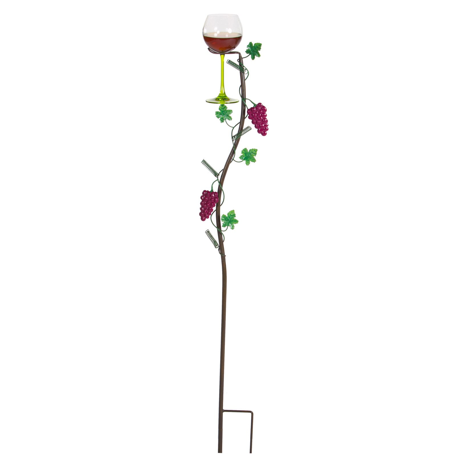 Picnic Plus Grapevine Wine Glass Holder Ground Stake